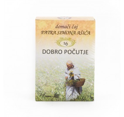 R16: ČAJ ZA DOBRO POČUTJE 50 G R16: ČAJ ZA DOBRO POČUTJE 50 G