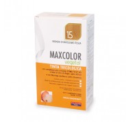 Barva za lase 15 breskovo platinasto blond Maxcolor Vegetal 140 ml