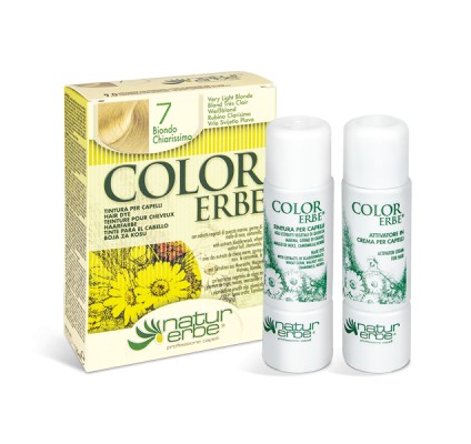 COLOR ERBE&reg; 7 zelo svetlo blond barva za lase