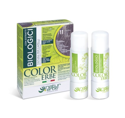 COLOR ERBE® 11 peščeno blond barva za lase z biološkimi izvlečki COLOR ERBE® 11 peščeno blond barva za lase z biološkimi izvlečki