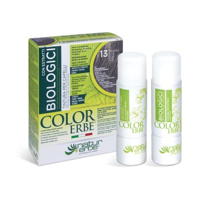 COLOR ERBE® 13 blond barva za lase z biološkimi izvlečki COLOR ERBE® 13 blond barva za lase z biološkimi izvlečki