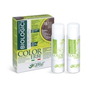 COLOR ERBE® 15 zlato blond barva za lase z biološkimi izvlečki 