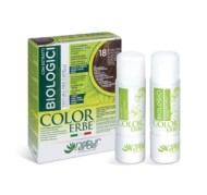 COLOR ERBE® 18 svetlo blond zlato kostanjeva barva za lase z biološkimi izvlečki 