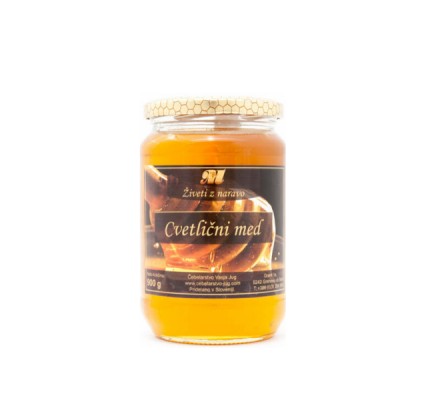 CVETLIČNI MED, DOMAČ SLOVENSKI 900g CVETLIČNI MED, DOMAČ SLOVENSKI 900g