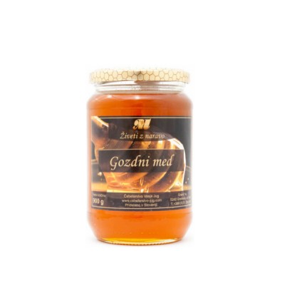 GOZDNI MED, DOMAČ SLOVENSKI 900g GOZDNI MED, DOMAČ SLOVENSKI 900g